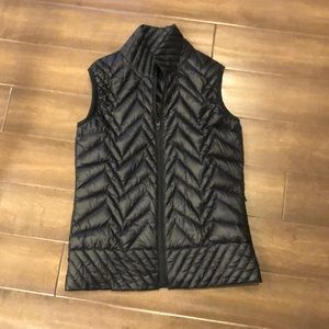 Electric Yoga Black down puffer vest